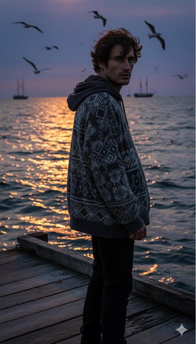 A high-resolution 8K full-length portrait of an attractive man [reference fac...