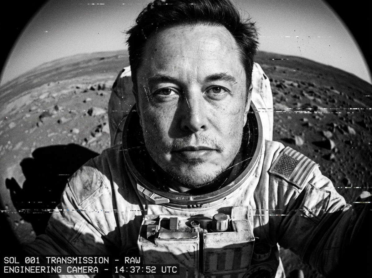 Raw wide-angle engineering camera footage from the Mars surface. Extreme fish...