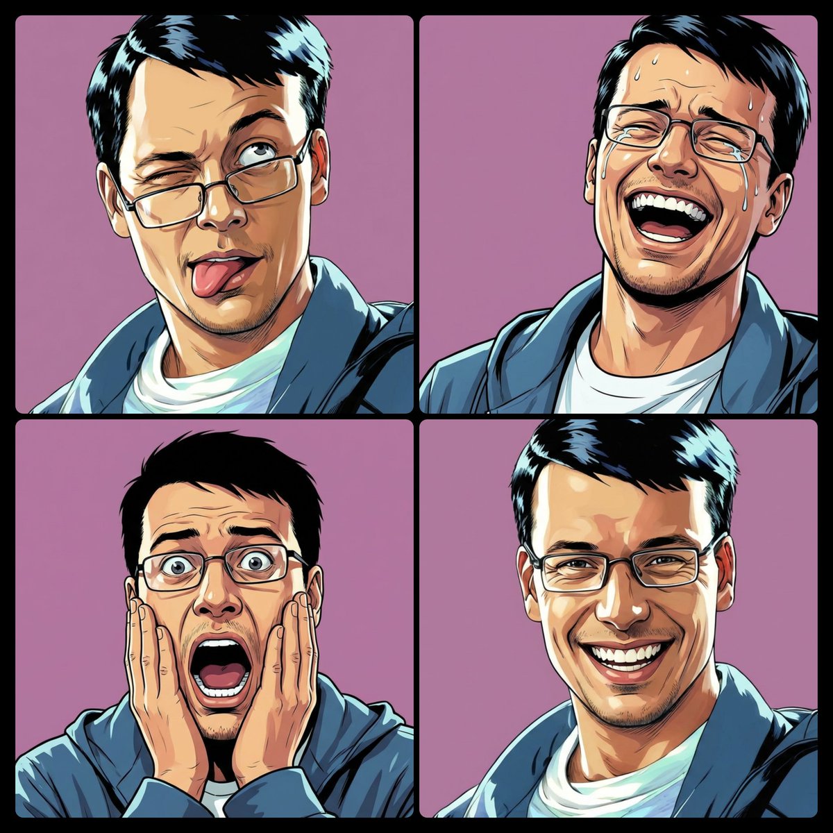 Prompt on Nano Banana Pro with image reference : Make this person do the expr...