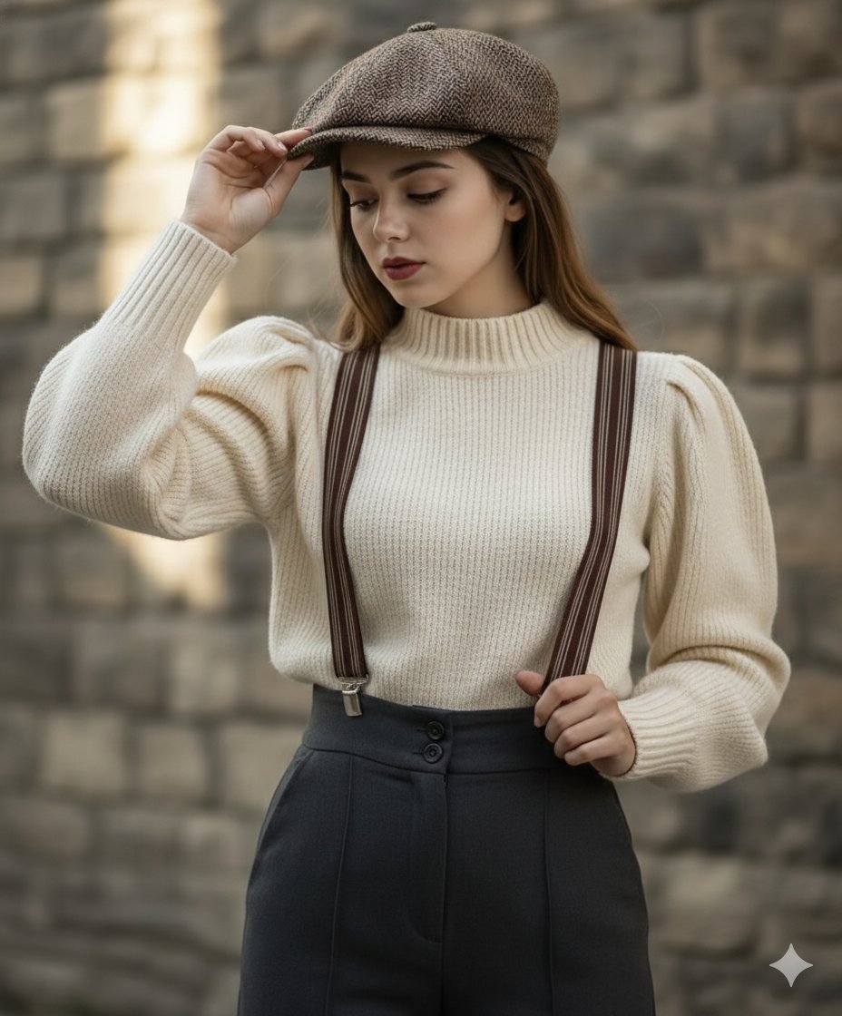 {"subject":"curvy young woman (100% same face & body)","style":"Edwardian-ins...