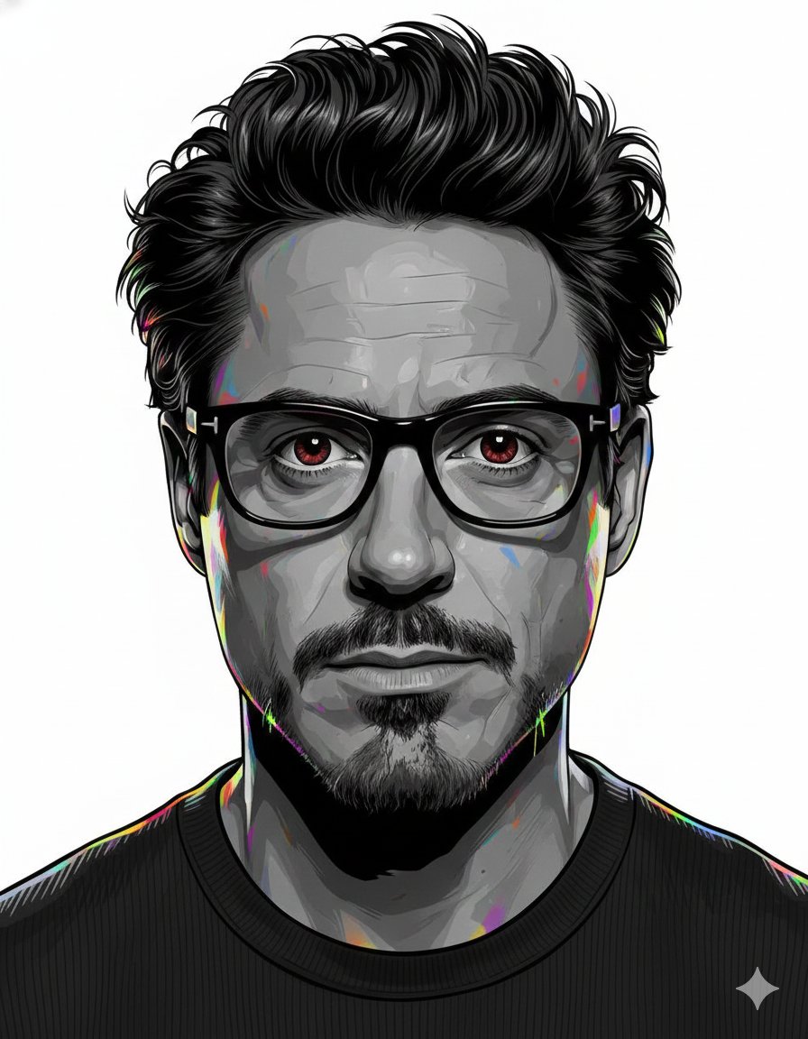 A highly detailed 8k digital illustration of a person, presented as a close-u...