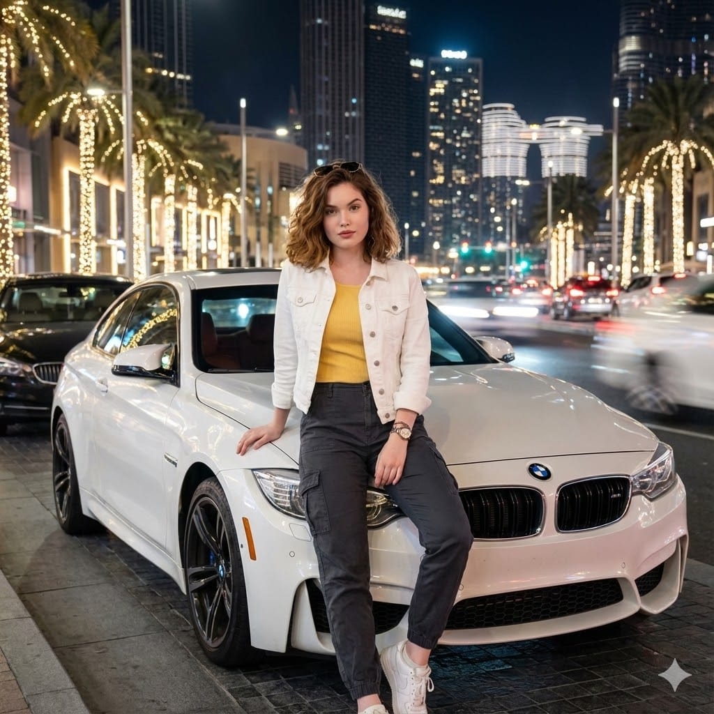 {"scene":{"setting":"City street at night","background_elements":["Glow of ci...