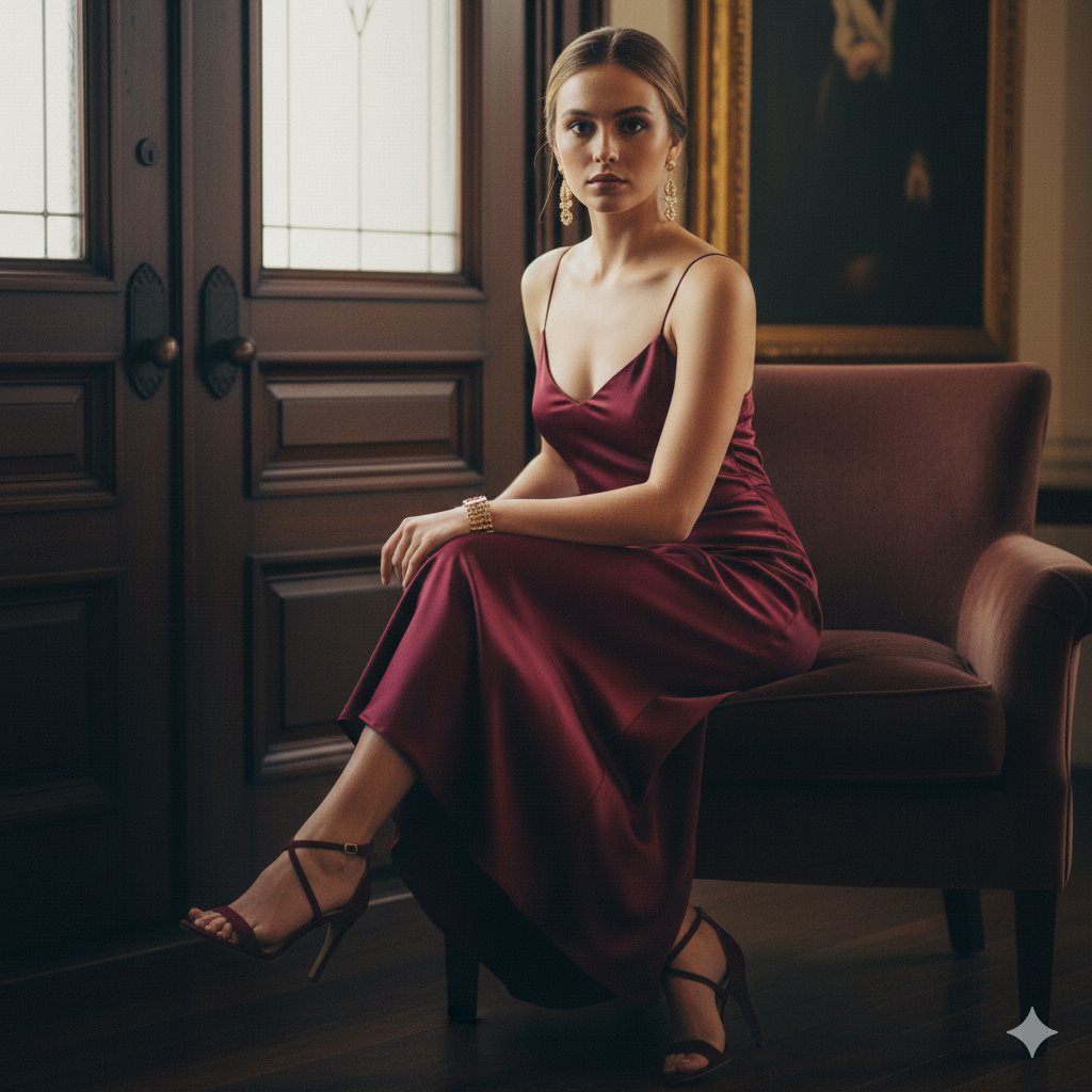 {"photo_description":"A striking, fashion-forward portrait of a young woman l...