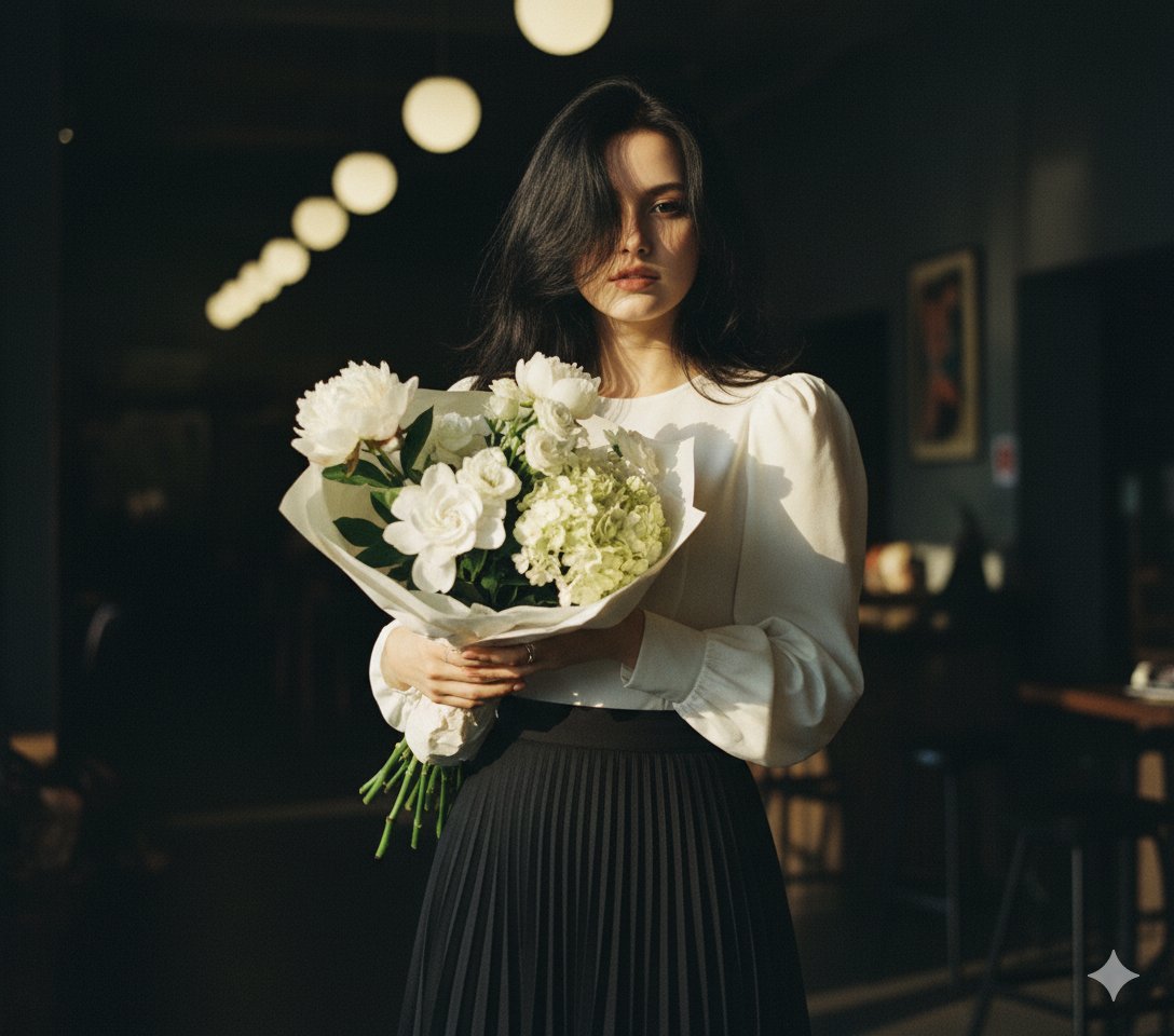 Create a portrait From a 100% reference image, it is a close-up of a movie. A...