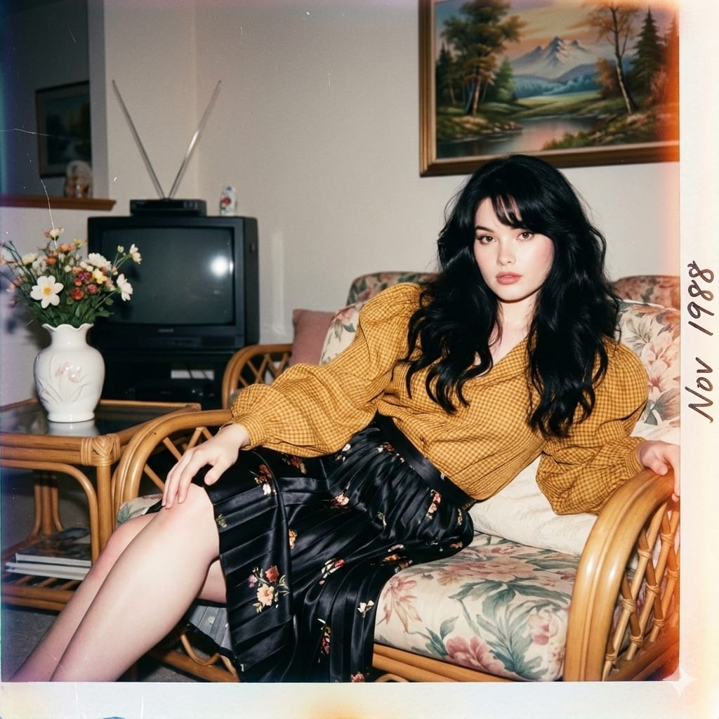 Create this photo into a photorealistic image with a strong nostalgic and mel...