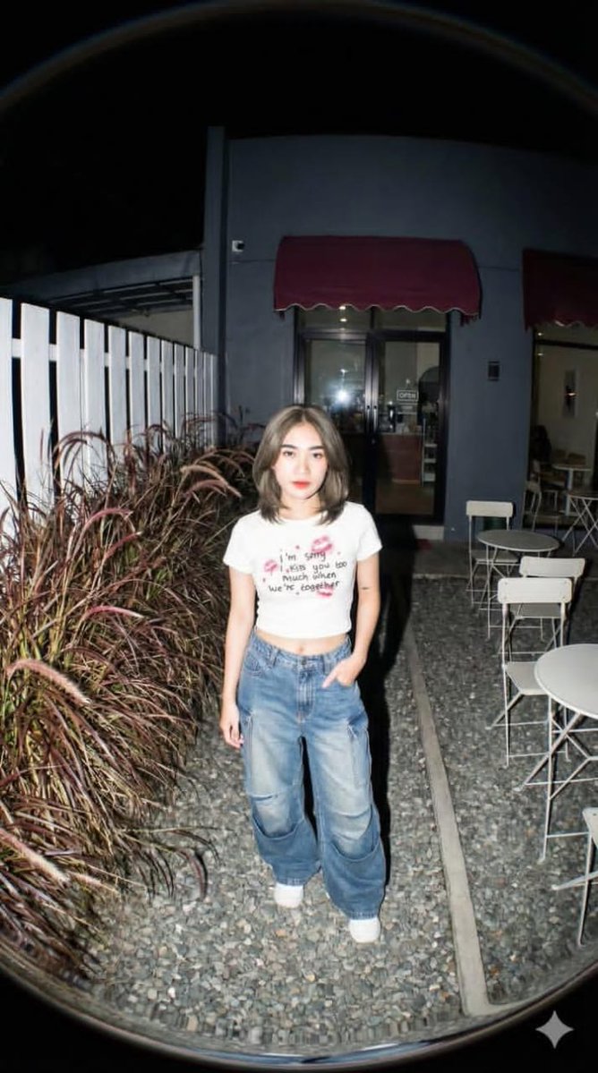 Create a drawing from this photo without changing the face. Subject: Woman wi...