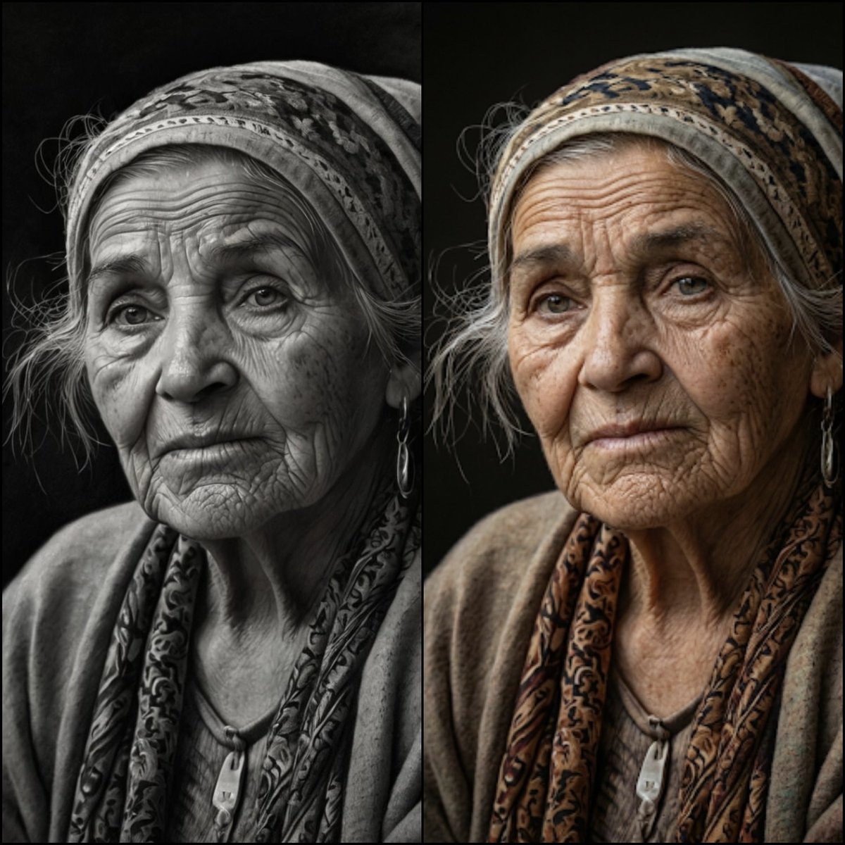 Act as an expert photo restorer and process this image of [INSERT DESCRIPTION...