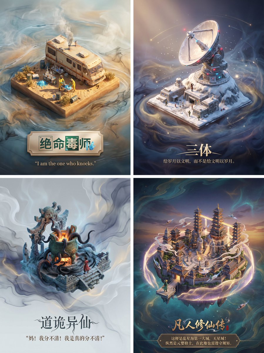 请为影视剧/小说《需要添加的名称》设计一张高品质的3D海报