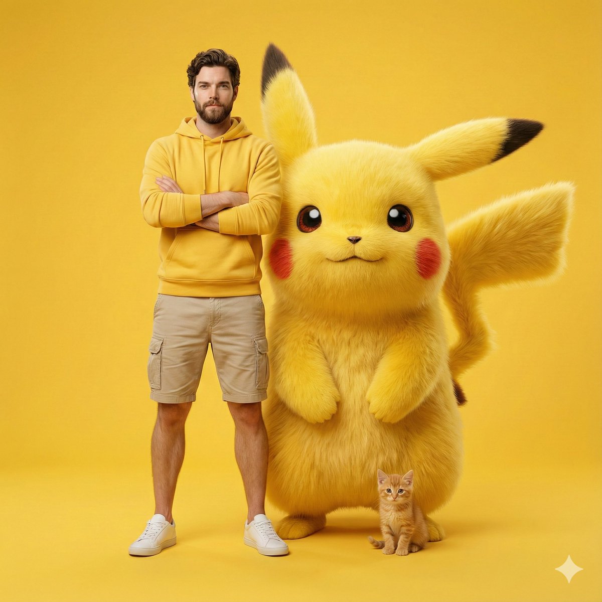 Pikachu Pose Scene