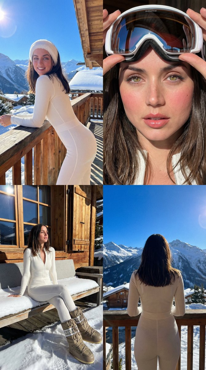 Luxury Ski Collage