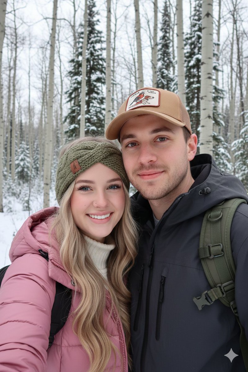 Winter Hiking Selfie
