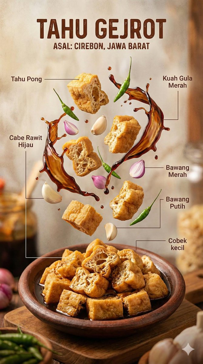 Indonesian Food Infographic